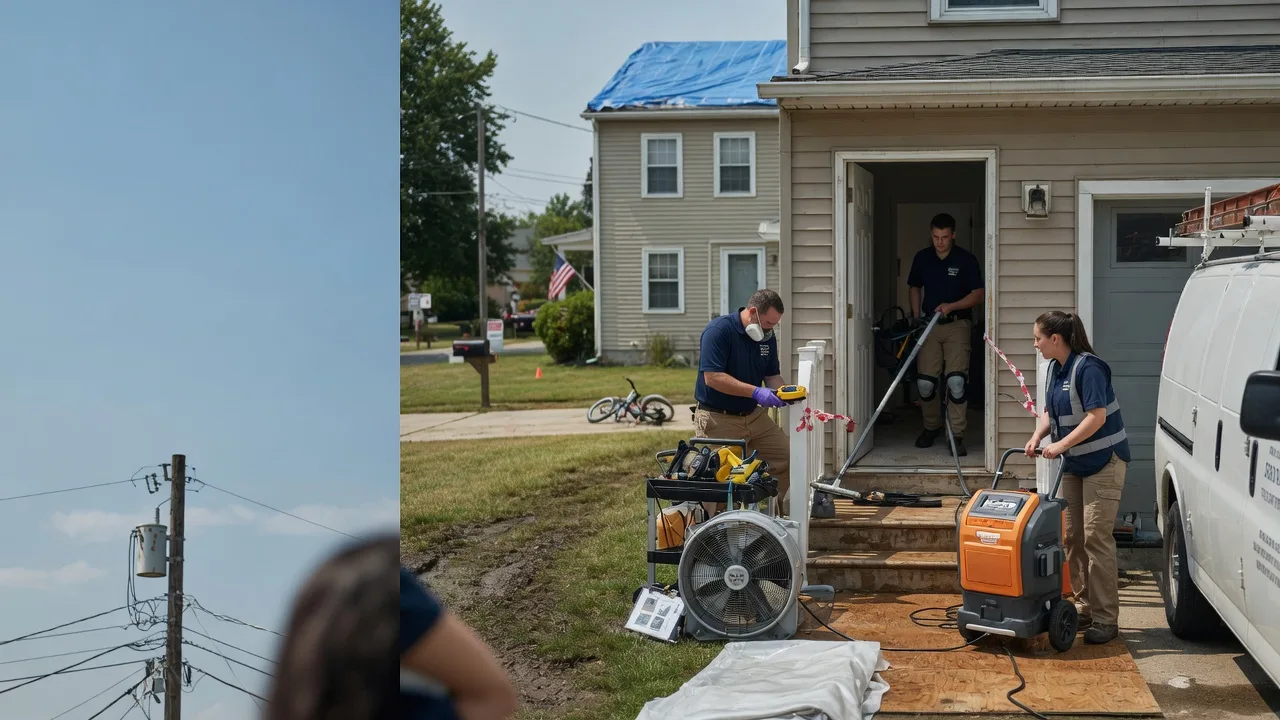 Water Damage Repair in Petersburg, KY near me